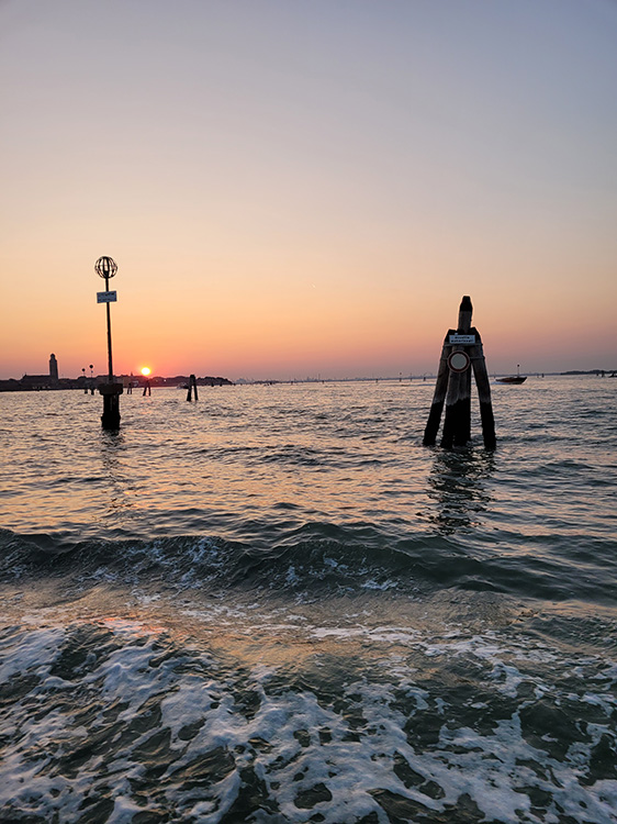 Sunset on Venice