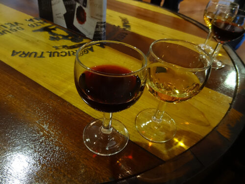 Port wine tasting