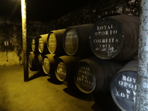 Port wine cellar