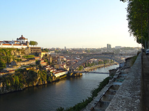 Porto in the evening