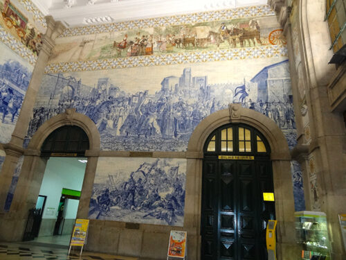 Train station in Porto