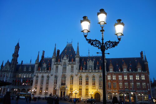 Bruges at night