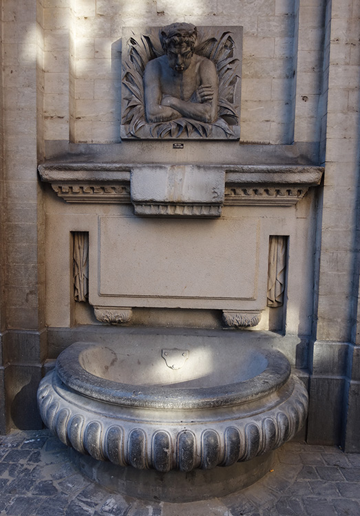 Fountain in Brussels