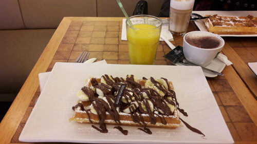 Waffle in Belgium