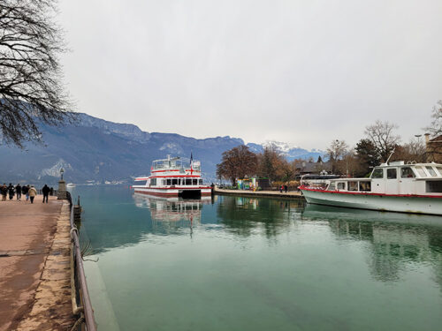 Boat by the lake