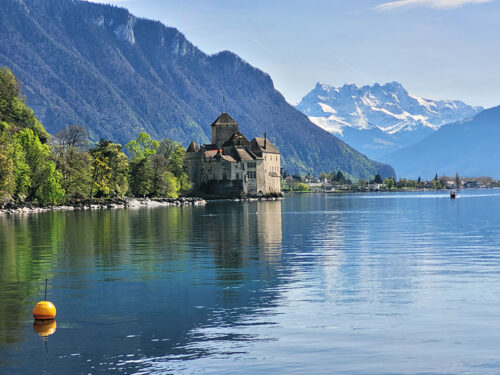 Chillon Castle by the lake