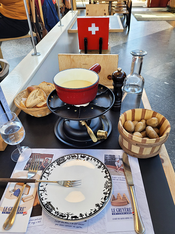 Fondue moitié-moitié