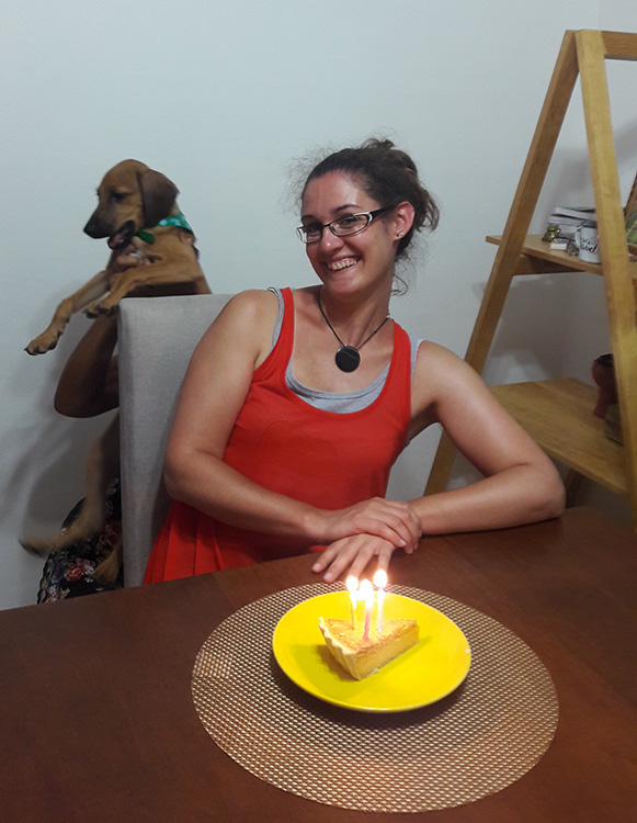 A birthday cake in Merida