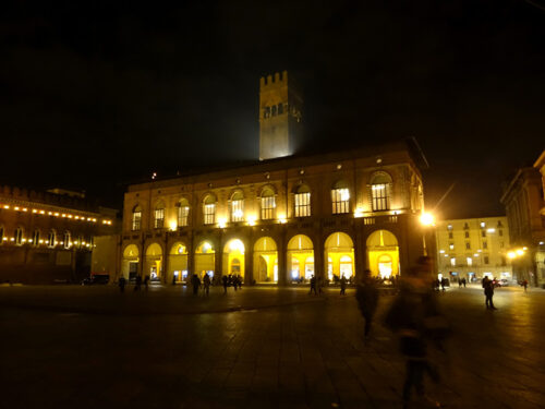 Bologna at night