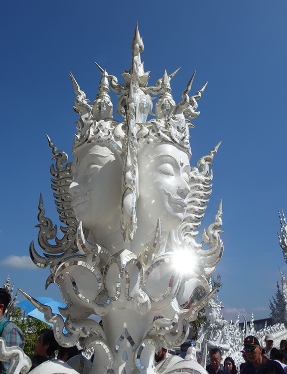 Wat Rong Khun in Thailand