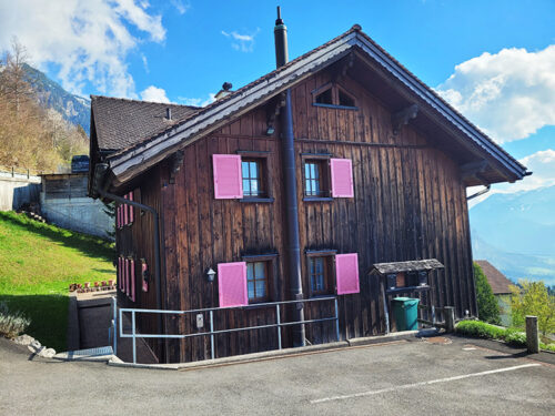 Sleeping in the mountains of Liechtenstein