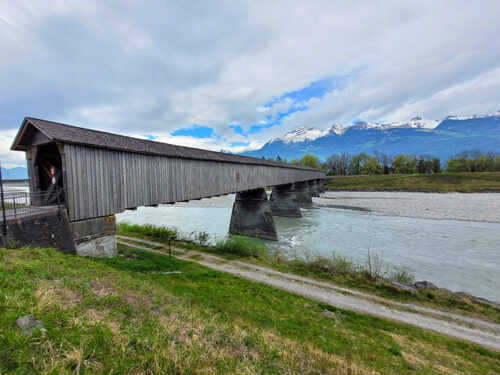 Bridge from Vaduz
