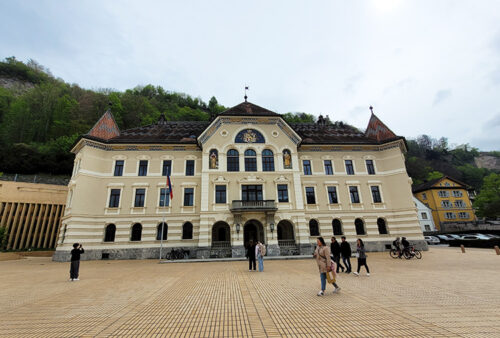 Vaduz city center