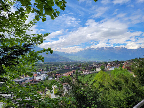 Vaduz from above