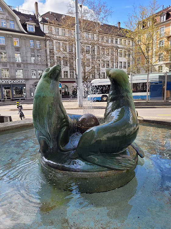 Cool fountain