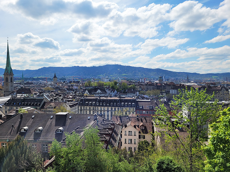 Zurich from above