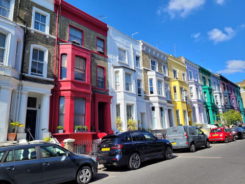 Notting Hill's houses