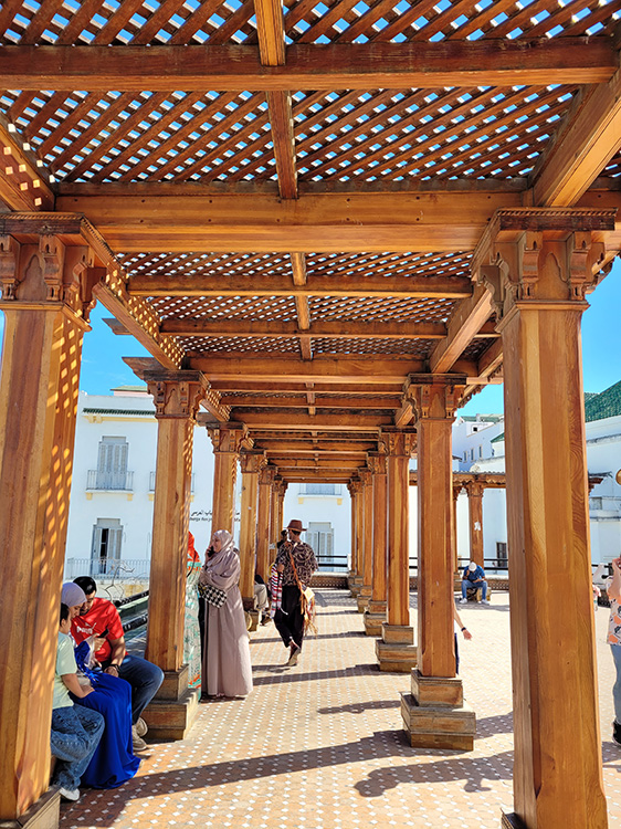 Tangier under the sun