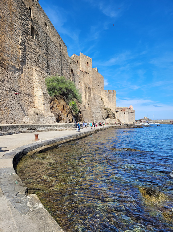 Walls of Collioure