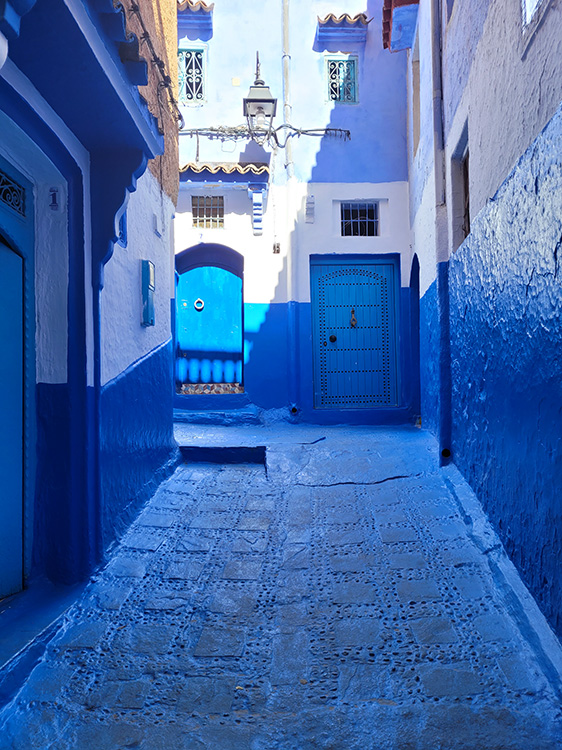 Blue streets