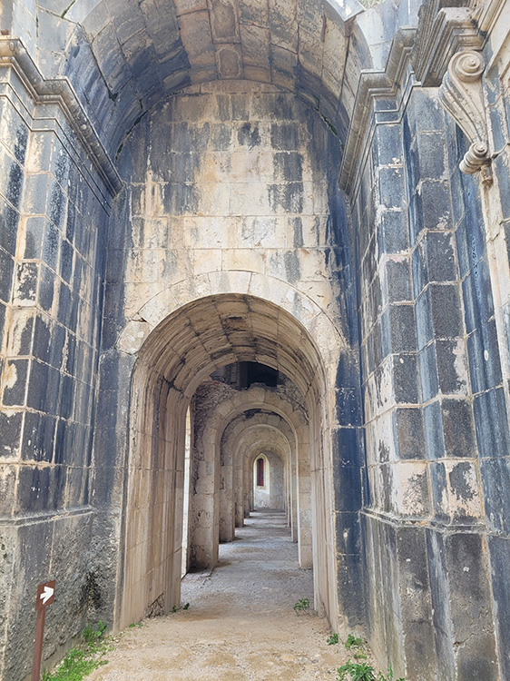 From the church to the residences