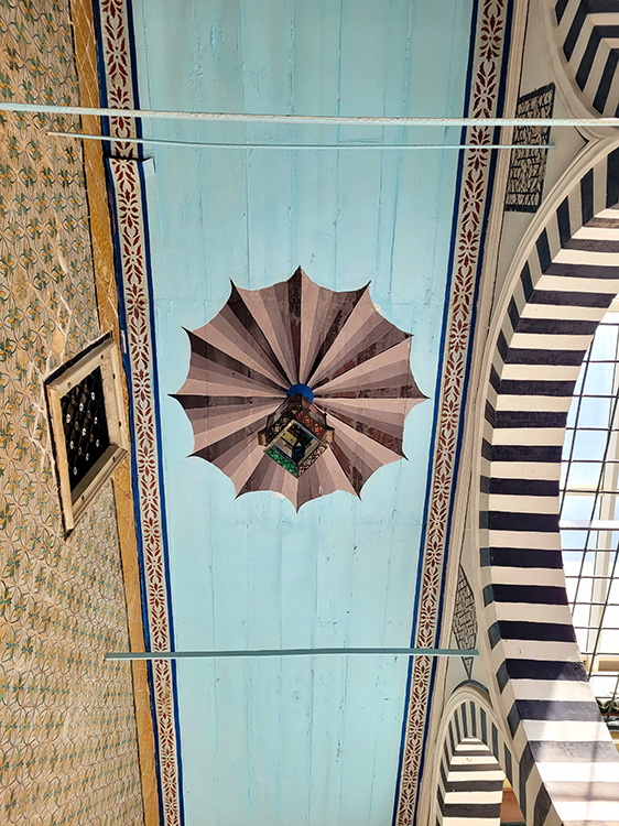 Ceiling in the Bardo Museum