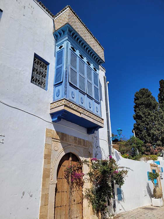 In the streets of Sidi Bou Said
