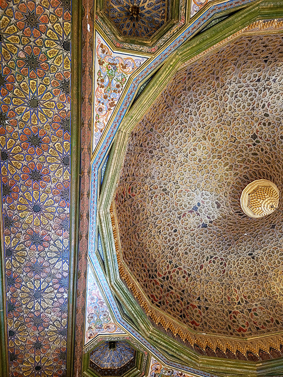 Stunning ceiling in Tunis