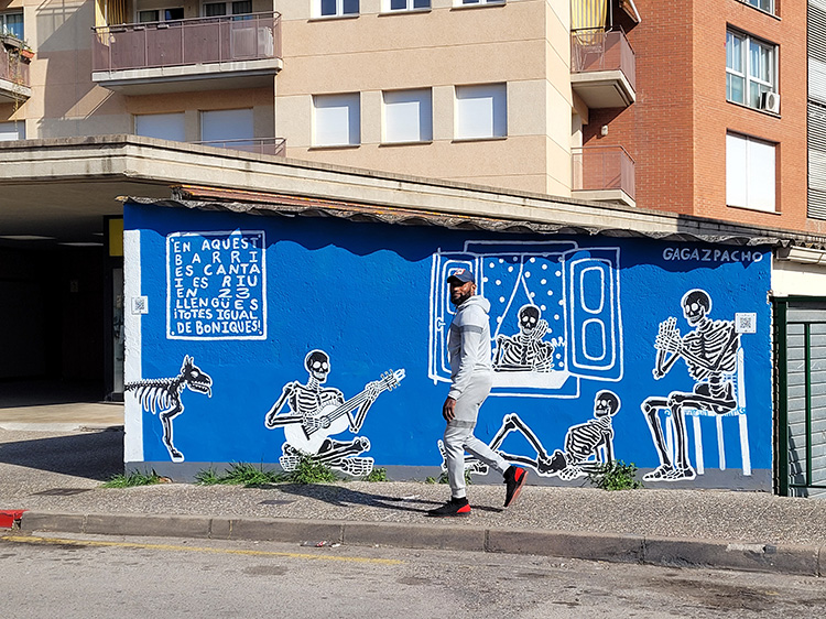 Street art in Girona