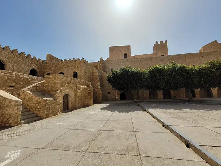 Inside the ancient ribat