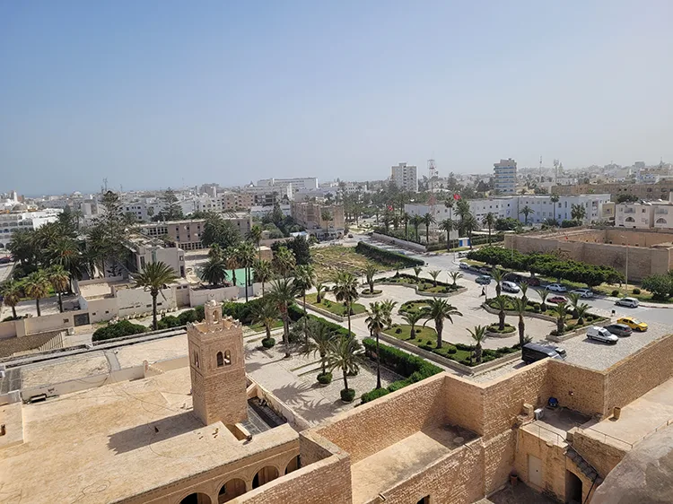 View of the city