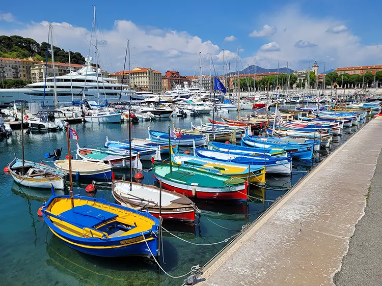 Boats in Nice