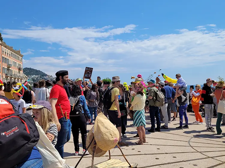 Protest in France