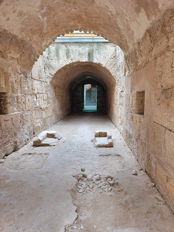 Undergrounds in El Jem