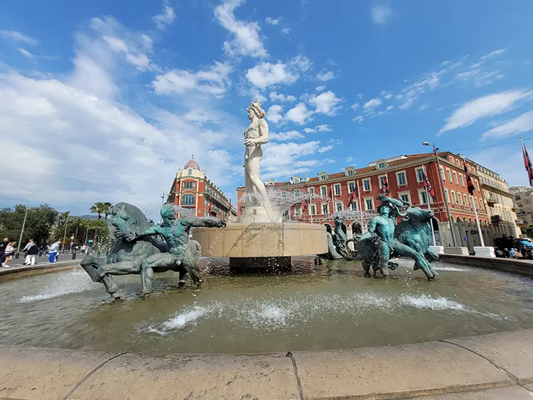 Fountain in Nice